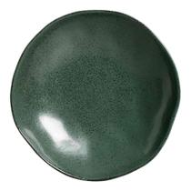 Conjunto de Pratos Fundos Orgânico Arauco com 06 Peças em Stoneware Verde - Porto Brasil