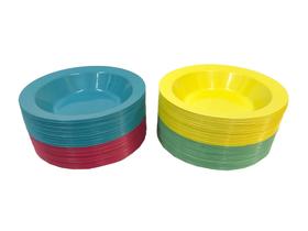 Conjunto De Pratos Plástico Cozinha 10 Unidades Conjunto De Pratos Plástico Cozinha 10 Unidades