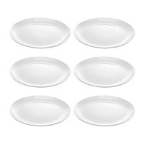 Conjunto de Pratos Raso de Jantar Essenza Opaline 27 cm - Rojemac Profissional Conjunto de Pratos Raso de Jantar Essenza Opaline 27 cm - Rojemac Profissional