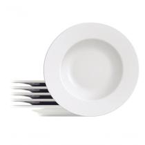 Conjunto De Pratos Raso Tramontina Maria Augusta Em Porcelana 27cm 6 Peças Conjunto De Pratos Raso Tramontina Maria Augusta Em Porcelana 27cm 6 Peças