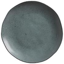 Conjunto de Pratos Rasos 06 Peças 26,5cm Orgânico Petroleum Stoneware Porto Brasil