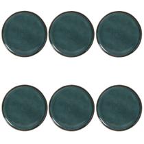 Conjunto de Pratos Rasos 06 Peças Bio Oceano Porto Brasil