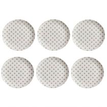 Conjunto De Pratos Rasos 06 Peças Coup Grêta Porto Brasil