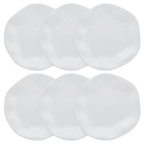 Conjunto De Pratos Rasos 06 Peças Ryo White Oxford Conjunto De Pratos Rasos 06 Peças Ryo White Oxford