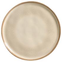 Conjunto de Pratos Rasos Bio Raio com 06 Peças em Stoneware Geométrico - Porto Brasil