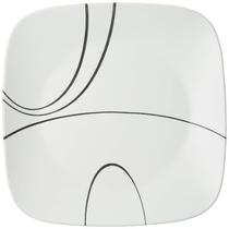 Conjunto de Pratos Rasos Corelle Simple Lines 6 Peças 27 cm