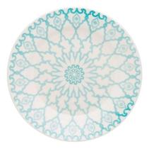 Conjunto de Pratos Rasos Mandala Cerâmica - 8413