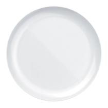 Conjunto de Pratos Rasos Nadir Vidro Branco Opaline Blanc 12 peças