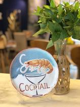 Conjunto de pratos sobremesa cocktail nautica digital scalla