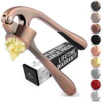 Conjunto de Prensa de Alho Zulay Kitchen Premium - Em Cobre e à Prova de Ferrugem Conjunto de Prensa de Alho Zulay Kitchen Premium - Em Cobre e à Prova de Ferrugem