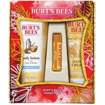 Conjunto de presente Burt's Bees Honey Pot com loção, creme para mãos e protetor labial