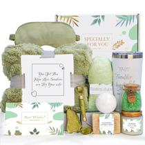 Conjunto de presente Cetie Birthday para mulheres com cobertor, copo e muito mais