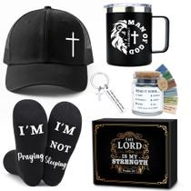 Conjunto de Presente Cristão Launrada com Copo para Homens Conjunto de Presente Cristão Launrada com Copo para Homens