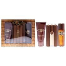 Conjunto de presente Cuba Prestige Classic para homens EDT 90 ml, gel de banho 200 ml, pós-barba 100 ml