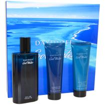 Conjunto de presente de 3 peças com perfume Davidoff Cool Water para homens