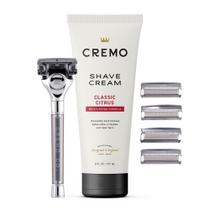 Conjunto de presente de barbear Cremo Original para homens com creme de barbear 177ml