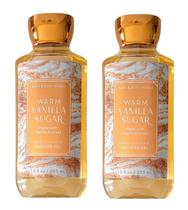 Conjunto de presente de gel de banho Bath & Body Works Warm Vanilla Sugar Conjunto de presente de gel de banho Bath & Body Works Warm Vanilla Sugar