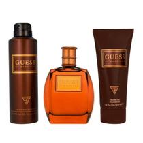 Conjunto de presente de perfume GUESS by Marciano Spray EDT de 100 ml para homens