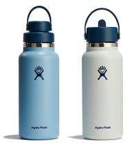 Conjunto de Presente Hydro Flask - Garrafa 946ml com Tampa de Canudo e Chug