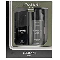 Conjunto de presente Lomani para homens, 2 peças