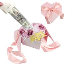 Conjunto de presente Money Pull Box KKONHII rosa 21x20x10 cm