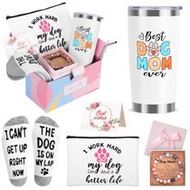 Conjunto de Presente NaiCeay para Mães de Cachorro com Copo Térmico 20oz, Pulseira e Meias Conjunto de Presente NaiCeay para Mães de Cachorro com Copo Térmico 20oz, Pulseira e Meias