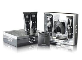 Conjunto de presente New Brand Prestige Extasia Black para homens 100ml
