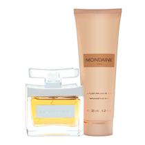 Conjunto de Presente Paris Bleu Parfums MONDAINE - Eau de Parfum 90ml + Loção 125ml