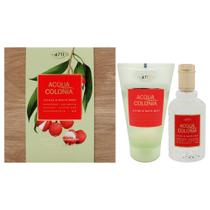 Conjunto de presente Perfume 4711 Acqua Colonia Lychee and White Mint 50ml