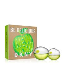 Conjunto de presente Perfume DKNY Be Delicious Eau de Parfum para mulheres de 100 ml