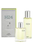 Conjunto de presente Perfume HERMÉS H24 para homens Eau De Toilette 125 ml x 2 Conjunto de presente Perfume HERMÉS H24 para homens Eau De Toilette 125 ml x 2