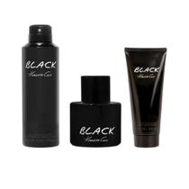 Conjunto de presente Perfume Kenneth Cole Black Eau de Toilette de 3 peças para homens Conjunto de presente Perfume Kenneth Cole Black Eau de Toilette de 3 peças para homens