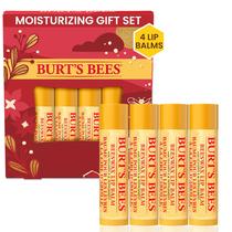 Conjunto de presente: protetor labial hidratante de cera de abelha Burt's Bees x4
