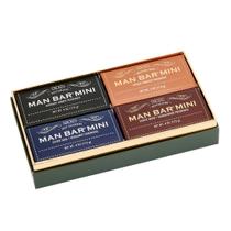 Conjunto de presente San Francisco Soap Co Man Bar Minis de 4 peças Conjunto de presente San Francisco Soap Co Man Bar Minis de 4 peças