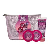 Conjunto de presente Soap & Glory Berry Merry com sabonete líquido, esfoliante e manteiga Conjunto de presente Soap & Glory Berry Merry com sabonete líquido, esfoliante e manteiga