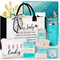 Conjunto de presente Suhctuptx Boss Lady para mulheres com sacola de lona