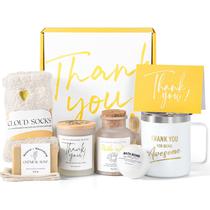 Conjunto de presente Suhctuptx Thank You for Women com copo de café Conjunto de presente Suhctuptx Thank You for Women com copo de café
