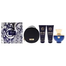 Conjunto de Presente Versace Dylan Blue 4 Peças 100 ml EDP Conjunto de Presente Versace Dylan Blue 4 Peças 100 ml EDP