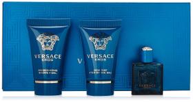 Conjunto de Presente Versace Eros - 3 Peças para Homens Conjunto de Presente Versace Eros - 3 Peças para Homens