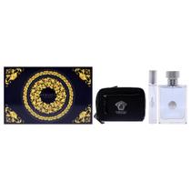 Conjunto de presente Versace Pour Homme, 100 ml EDT + refil Conjunto de presente Versace Pour Homme, 100 ml EDT + refil
