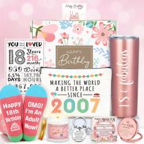Conjunto de presente YENCHORN de 18º aniversário para meninas com 10 itens