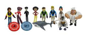 Conjunto de presentes Action Figure Wild Kratts, pacote com 10 unidades com Animal Power