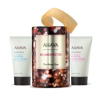 Conjunto de presentes AHAVA The Power Duo Mineral Body Lotion 40ml Creme para mãos 40ml