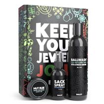 Conjunto de Presentes Ballsy Jolly Jewels - Sabonete Líquido e Spray Desodorante