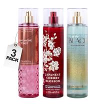 Conjunto de Presentes Bath & Body Works - 3 Perfumes de 236ml