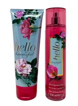 Conjunto de presentes Bath & Body Works Hello Beautiful Fragrance 2020