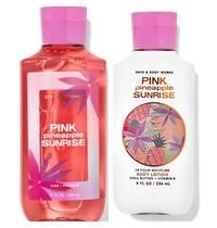 Conjunto de presentes Bath & Body Works Pink Pineapple Sunrise para mulheres