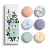 Conjunto de presentes Bath Bomb Kohler Sprig com vegetais naturais, pacote com 6