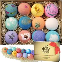Conjunto de presentes Bath Bombs LifeAround2Angels 12 Fizzies, fabricado nos EUA