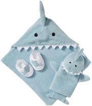 Conjunto de Presentes Bath Time Baby Aspen - Baby Shark Let The Fin Begin